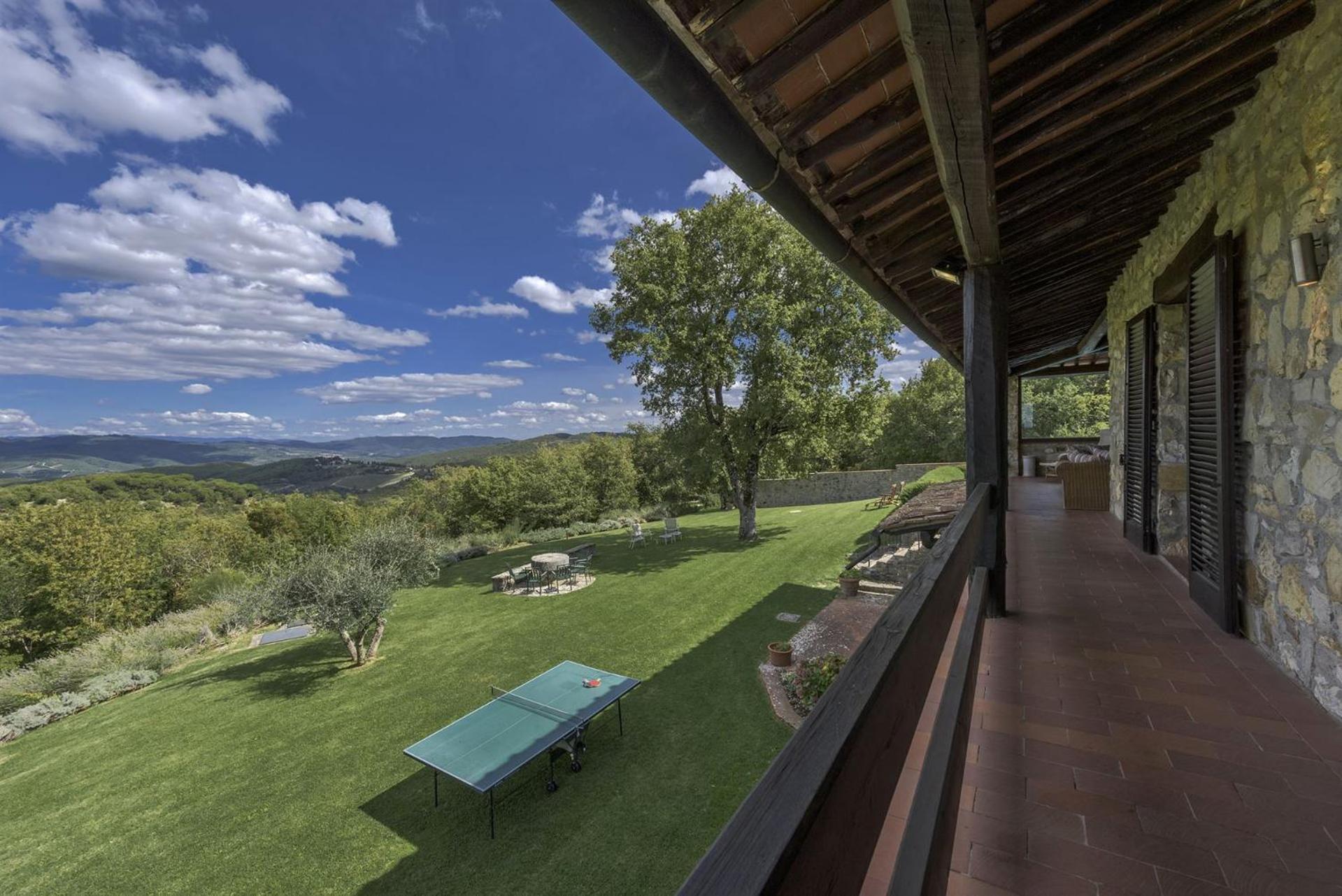 Villa Casale Cipressi Castellina in Chianti Esterno foto