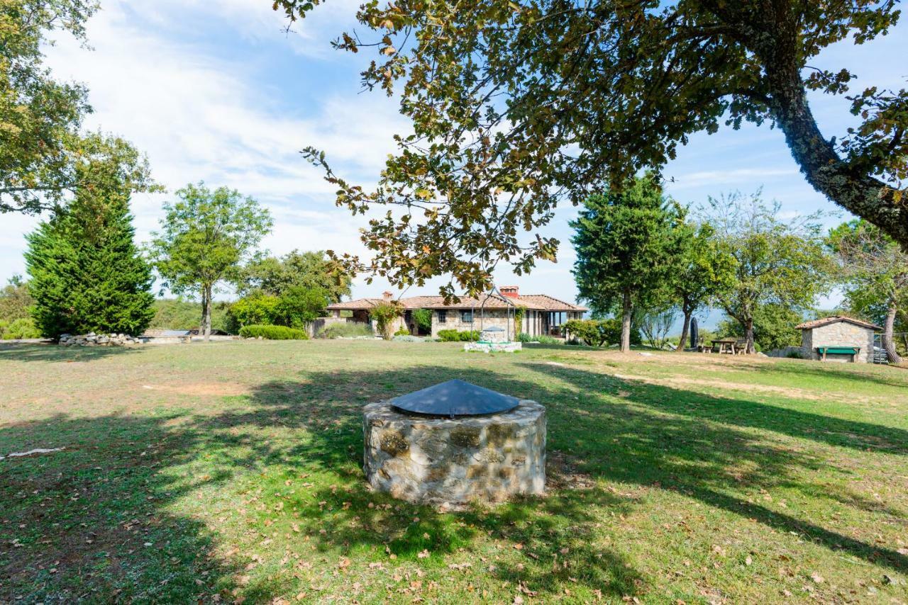 Villa Casale Cipressi Castellina in Chianti Esterno foto