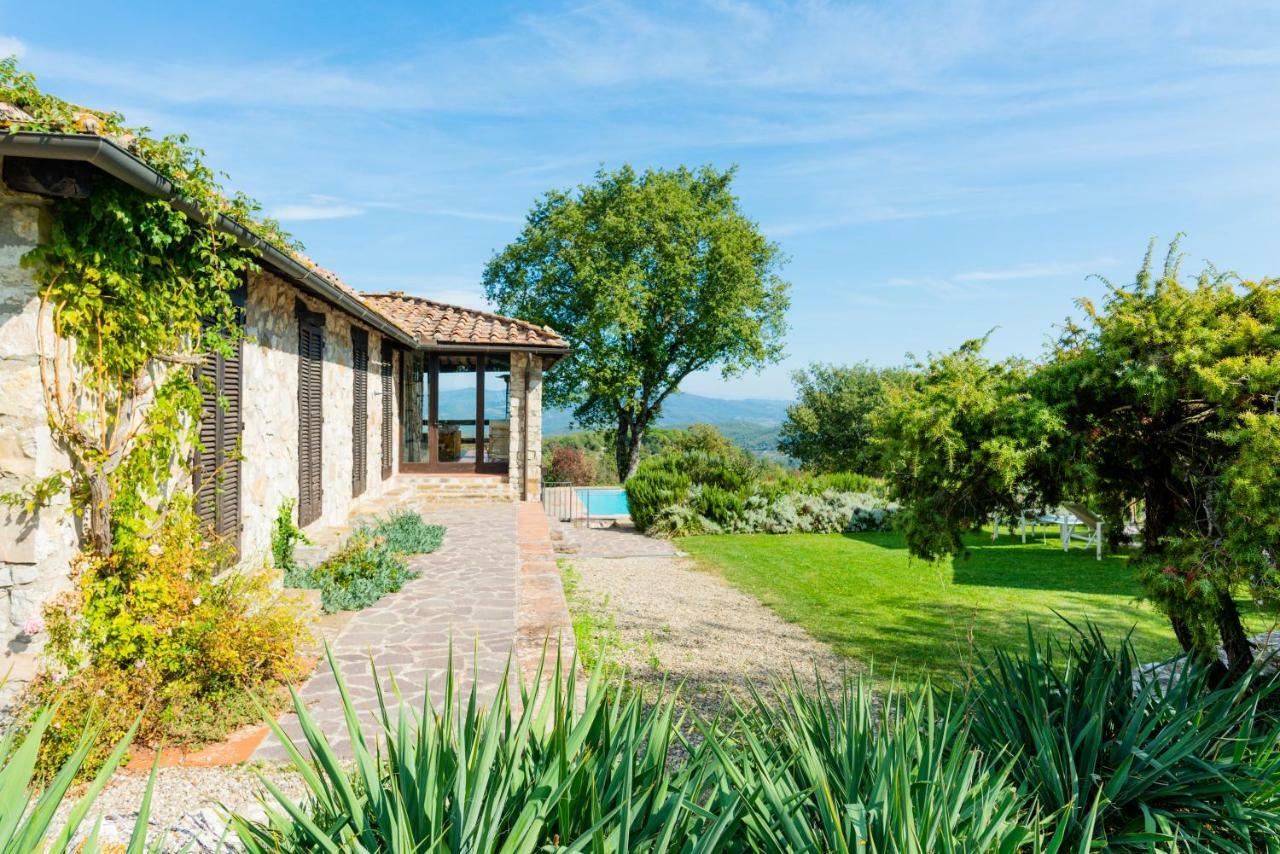 Villa Casale Cipressi Castellina in Chianti Esterno foto