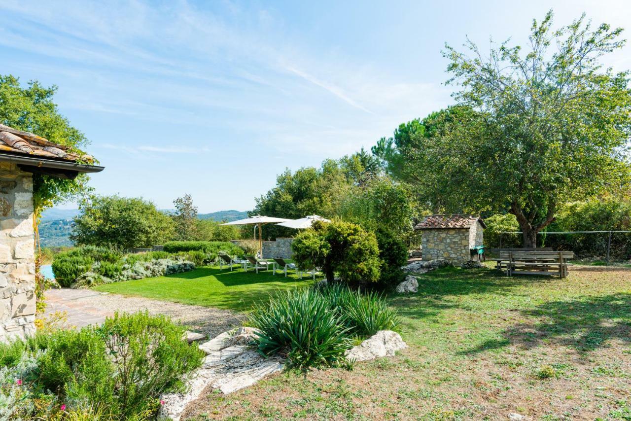 Villa Casale Cipressi Castellina in Chianti Esterno foto