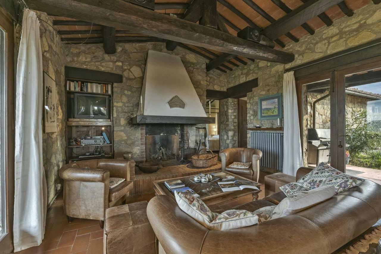 Villa Casale Cipressi Castellina in Chianti Esterno foto