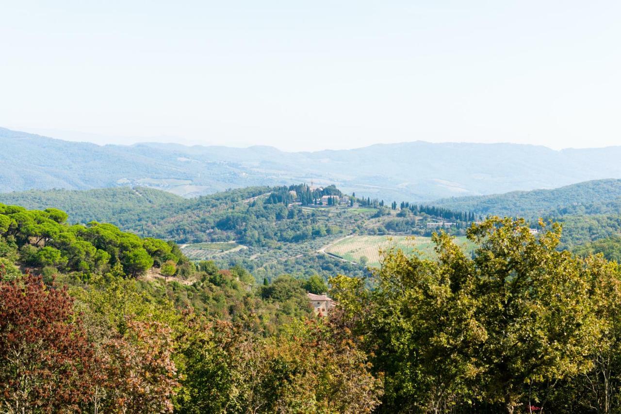 Villa Casale Cipressi Castellina in Chianti Esterno foto