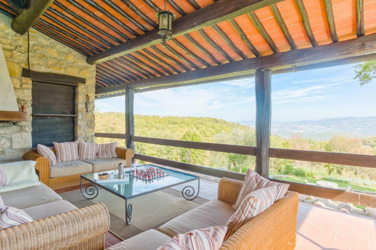 Villa Casale Cipressi Castellina in Chianti Esterno foto