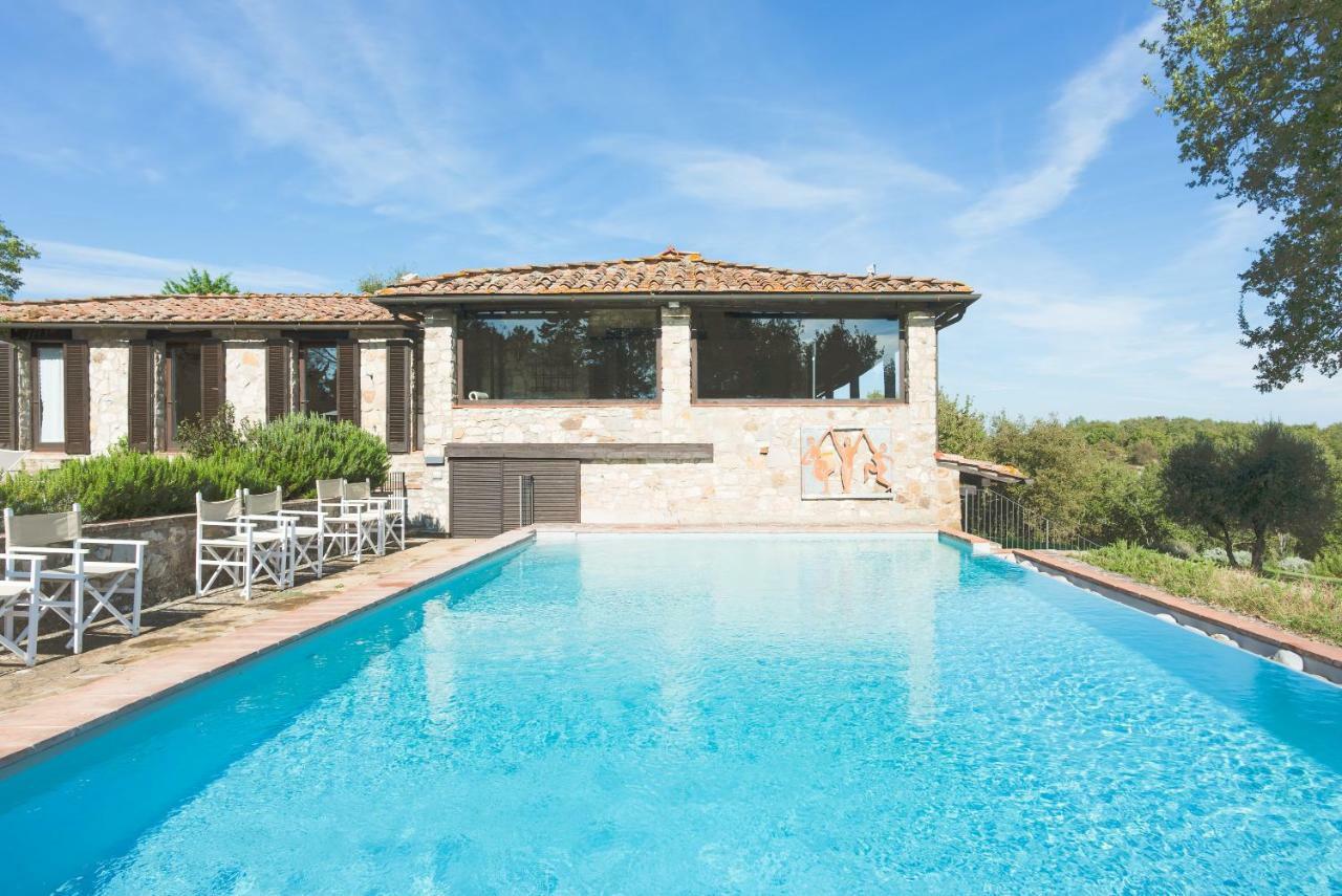 Villa Casale Cipressi Castellina in Chianti Esterno foto