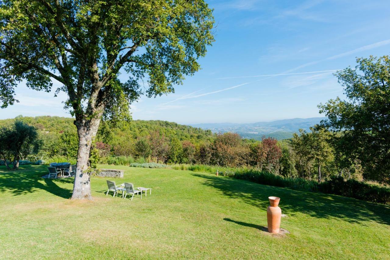 Villa Casale Cipressi Castellina in Chianti Esterno foto